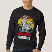 Grootvadersaurus Rex Opa Saurus Dinosaur Grappig G Trui (Voorkant)