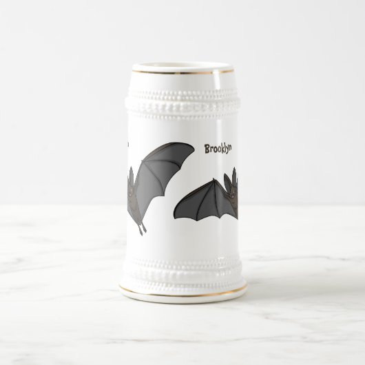 Grootvampiervleermuis cartoon bierpul (Center)