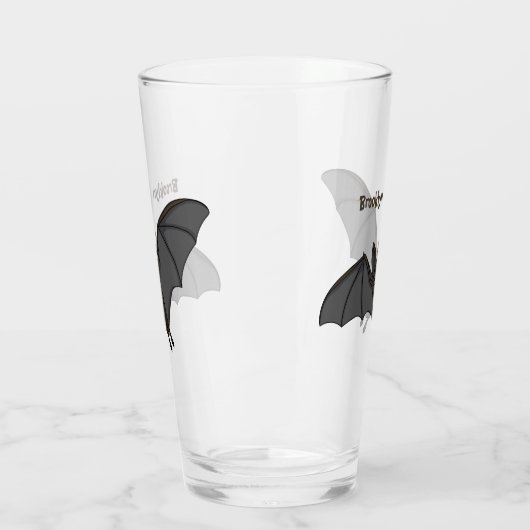 Grootvampiervleermuis cartoon glas (Links)