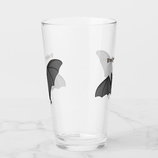 Grootvampiervleermuis cartoon glas (Rechts)