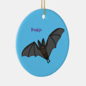 Grootvampiervleermuis cartoon keramisch ornament (Rechts)