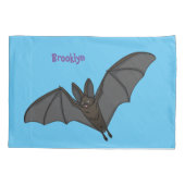 Grootvampiervleermuis cartoon kussensloop (Achterkant)