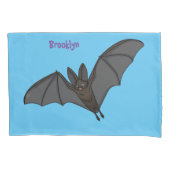 Grootvampiervleermuis cartoon kussensloop (Voorkant)