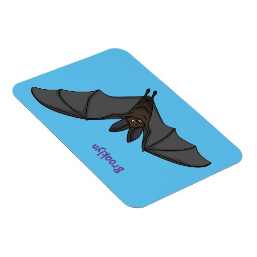 Grootvampiervleermuis cartoon magneet (Rechterzijde)