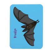 Grootvampiervleermuis cartoon magneet (Verticaal)