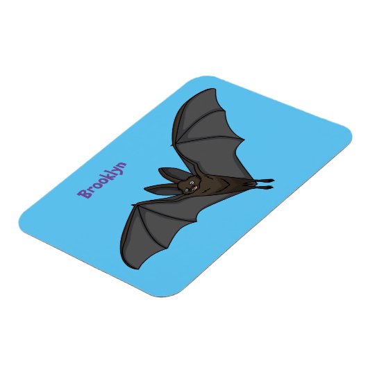 Grootvampiervleermuis cartoon magneet (Linkerzijde)