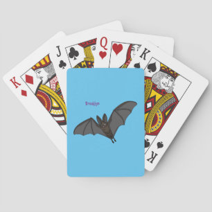 Grootvampiervleermuis cartoon pokerkaarten