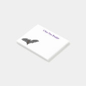 Grootvampiervleermuis cartoon post-it® notes (Schuin)