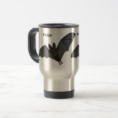 Grootvampiervleermuis cartoon reisbeker (Voorkant links)