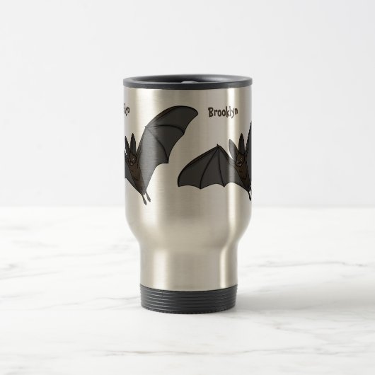 Grootvampiervleermuis cartoon reisbeker (Center)