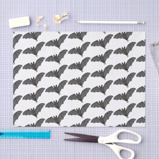 Grootvampiervleermuis cartoon tissuepapier (Craft)