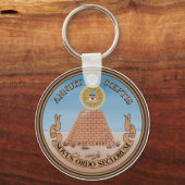 Grootzegel van de Verenigde Staten Sleutelhanger (Achterkant)
