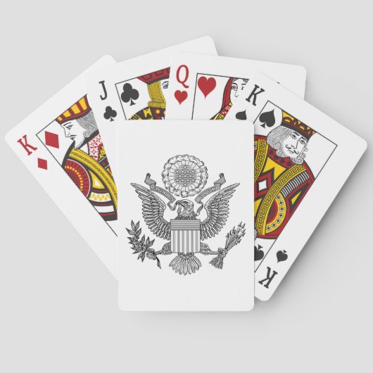 Grootzegel van de Verenigde Staten van Amerika (VS Pokerkaarten (Achterkant)