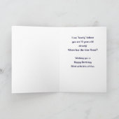 Grootzoon 10 jaar oud Beer en vogeldag Kaart (Binnen)