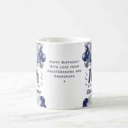 Grootzoon 16th Birthday marine Koffiemok (Center)