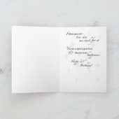 Grootzoon 23ste verjaardag Star Inspirerend Black Kaart (Binnen)