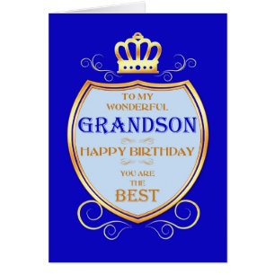 Grootzoon Birthday met Shield