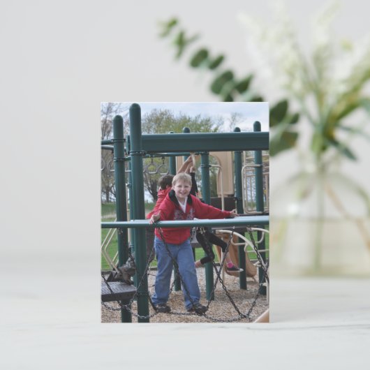 Grootzoon Briefkaart (Staand voorkant)