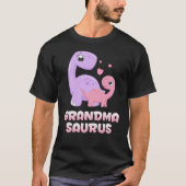 Grootzoon Dinosaur Baby kleindochter Dino T-shirt (Voorkant)
