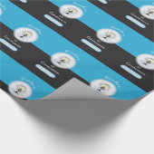 Grootzoon Eerste Communie, Blauwbekertje Cadeaupapier (Hoek)