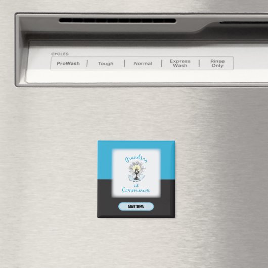 Grootzoon Eerste Communie, Blauwbekertje Magneet (Insitu (Vaatwasser))