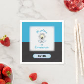 Grootzoon Eerste Communie, Blauwbekertje Servetten (Insitu)