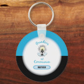 Grootzoon Eerste Communie, Blauwbekertje Sleutelhanger (Voorkant)