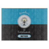 Grootzoon Eerste Communie, Blauwbekertje Snijplank (Voorkant)