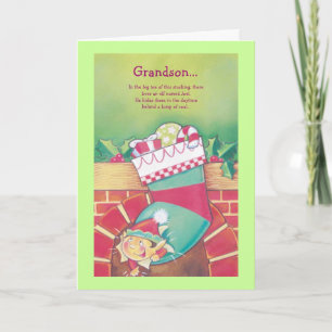 Grootzoon... Feestdagen Kaart