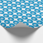 Grootzoon First CommunBlue, Tarwe, Grapes Cadeaupapier (Hoek)