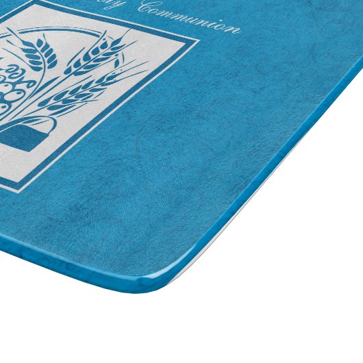 Grootzoon First CommunBlue, Tarwe, Grapes Snijplank (Hoek)