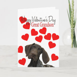 Grootzoon Glossy Grizzly Valentijn Puppy Love Feestdagen Kaart