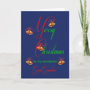 Grootzoon kerstcadeaukaartje feestdagen kaart