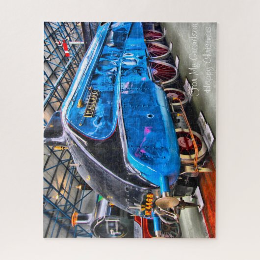 Grootzoon Kerstmis. Legpuzzel (Verticaal)