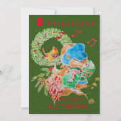 Grootzoon kerstWenskaart Feestdagenkaart (Voorkant)