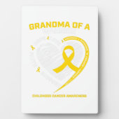 Grootzoon kleindochter Kindertijd Gift Fotoplaat (voorkant)