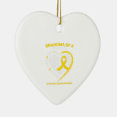 Grootzoon kleindochter Kindertijd Gift Keramisch Ornament (Rechts)