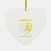 Grootzoon kleindochter Kindertijd Gift Keramisch Ornament (Voorkant)