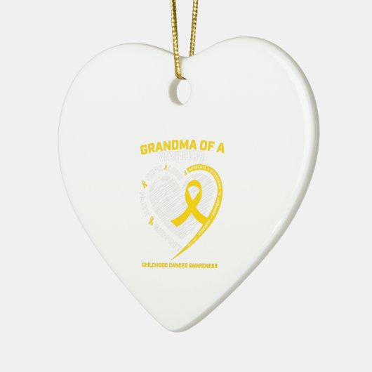 Grootzoon kleindochter Kindertijd Gift Keramisch Ornament (Links)