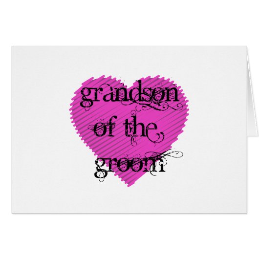 Grootzoon van de Groom (Voorkant Horizontaal)