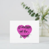 Grootzoon van de Groom Briefkaart (Staand voorkant)