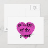 Grootzoon van de Groom Briefkaart (Voorkant / Achterkant)
