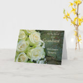 Grootzoon verlies Roos sympathie Kaart (Gele Bloem)