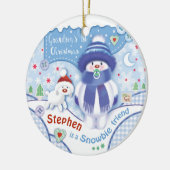 Grootzoon's eerste kerst, Ornament met klauw (Links)