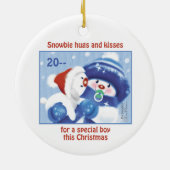 Grootzoon's eerste kerst, Ornament met klauw (Achterkant)