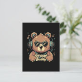 Groove buddy briefkaart (Staand voorkant)