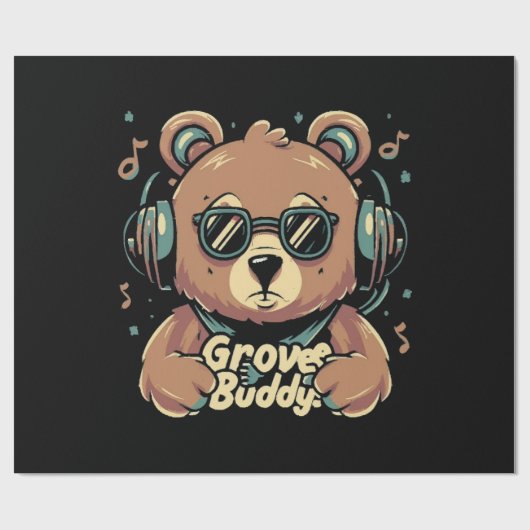 Groove buddy cadeaupapier (Vlak)