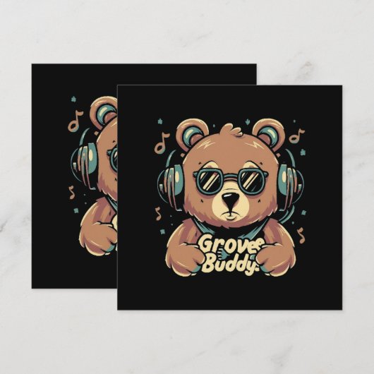 Groove buddy kaart (Voorkant / Achterkant)