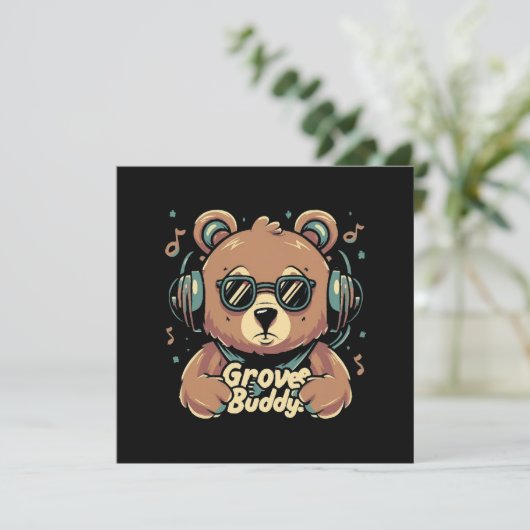 Groove buddy kaart (Staand voorkant)