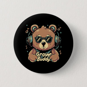 Groove buddy ronde button 5,7 cm